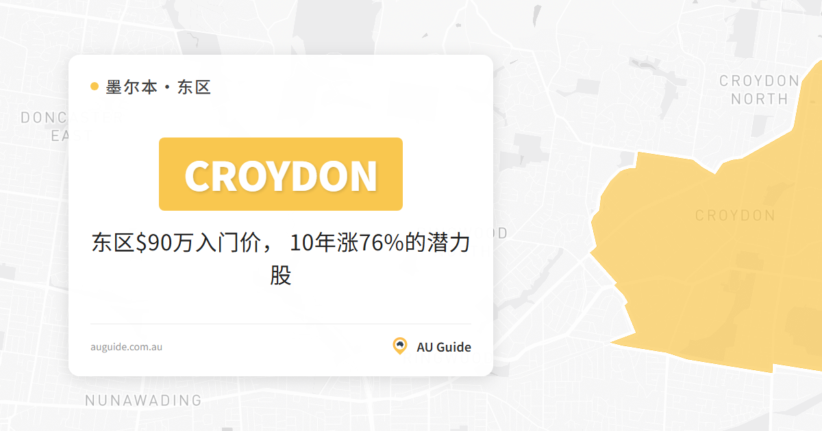 Croydon Suburb Guide