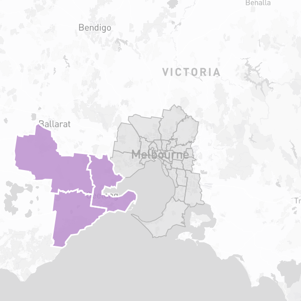 吉朗地区区域位置图